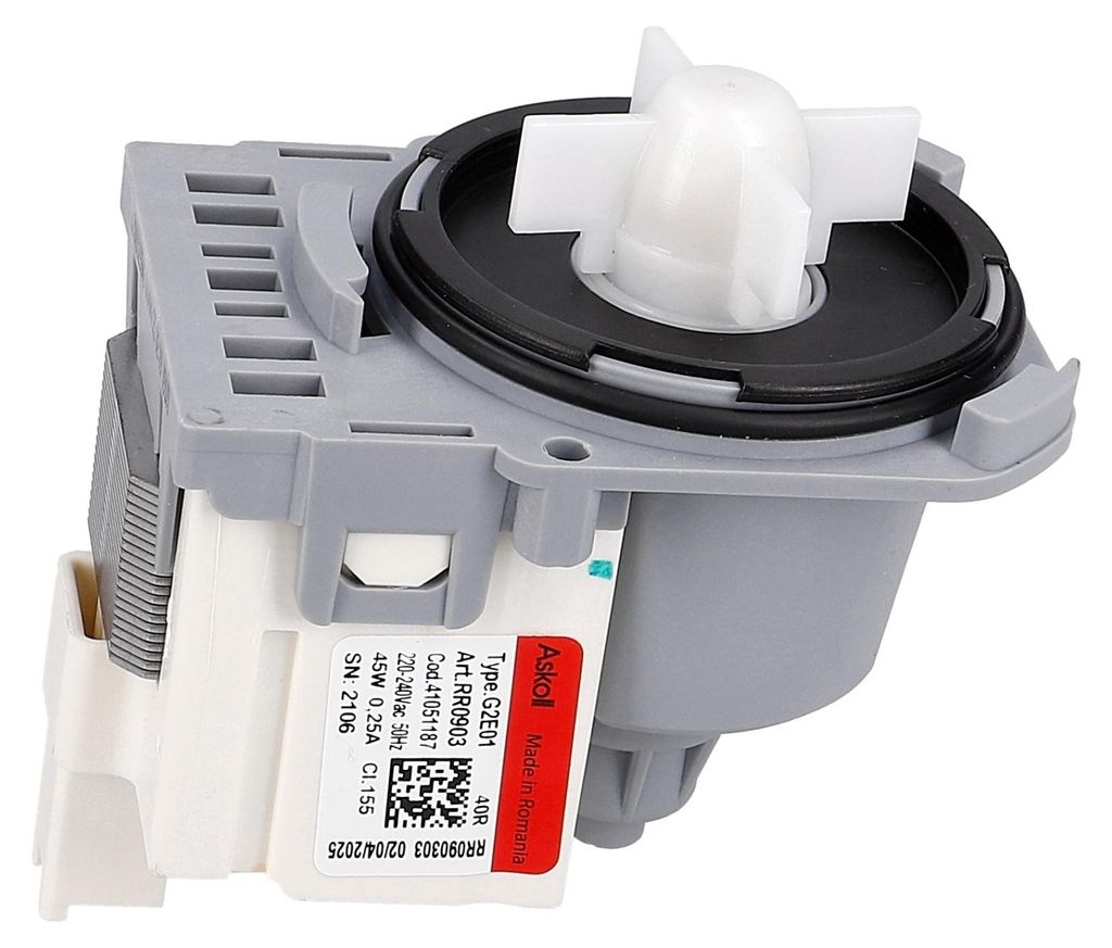 CANDY/ HOOVER 92129444 Ablaufpumpe Candy Askoll G2E01 für Waschmaschine
