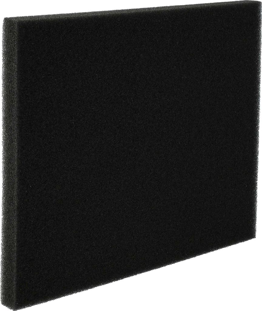 vhbw Staubsaugerfilter kompatibel mit Philips FC8724, FC8721, FC8720, FC8725, FC8726, FC8722, FC8723, FC8727 Staubsauger - Schaumstofffilter Schwarz