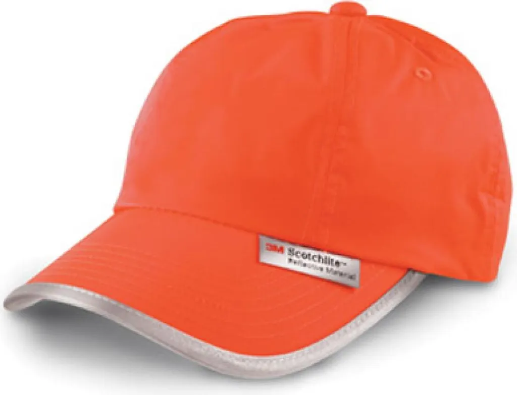 Result RC035X Berretto Alta Visibilità Arancione Fluo | Sicurezza 3M