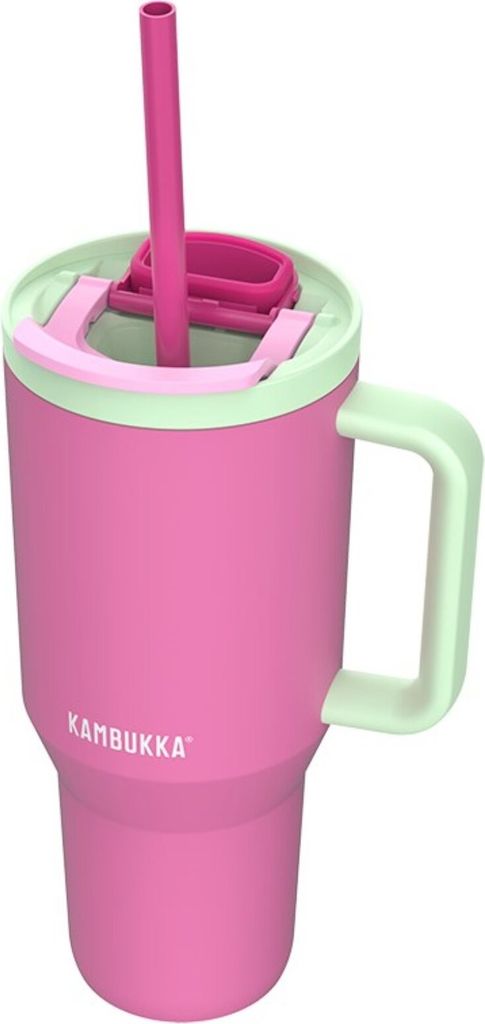 Kambukka Rio Kubek termiczny ze słomką Tumbler Bubblegum Zdjęcie produktu 