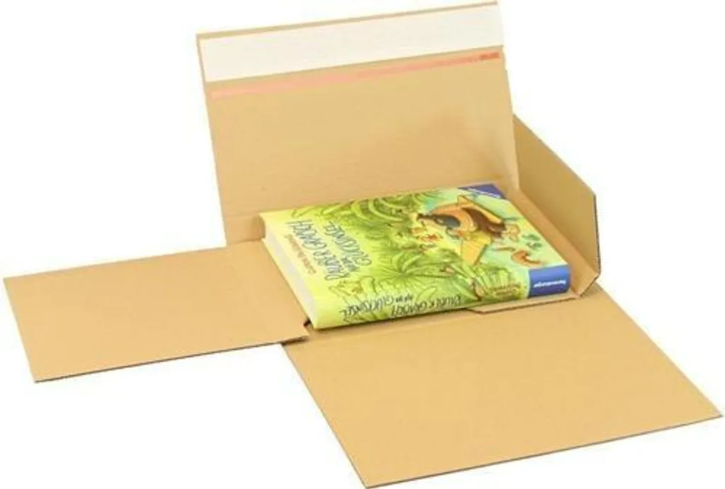 Carton d'envoi pour livre B5 protection bordures ajustable 10 à 70 mm