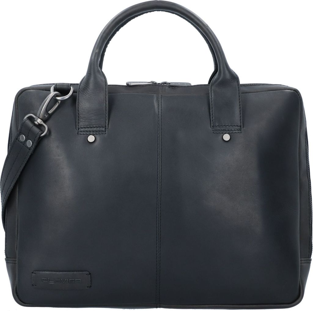 Plevier Navigator Tacan Aktentasche Leder 36 cm Laptopfach