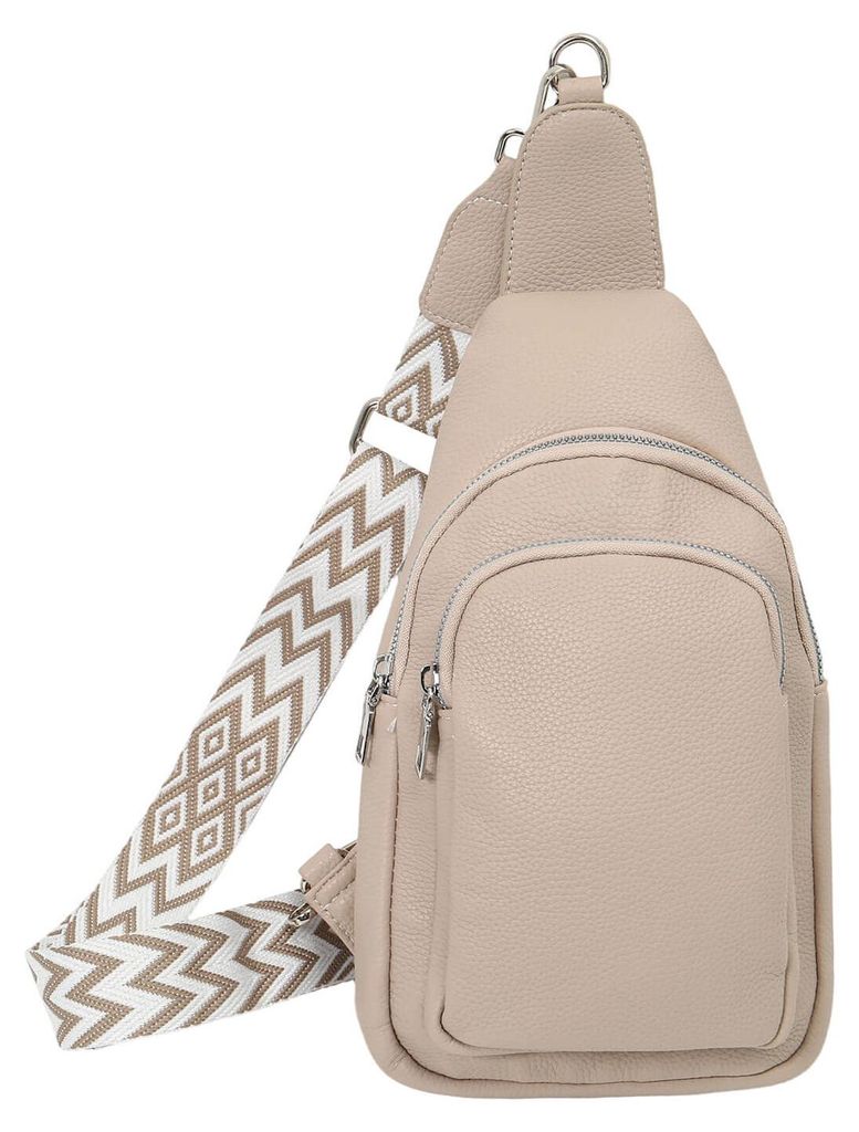 Leoberg Smart Bag Umhängetasche - Crossbody-Bag Tasche in Beige-311206