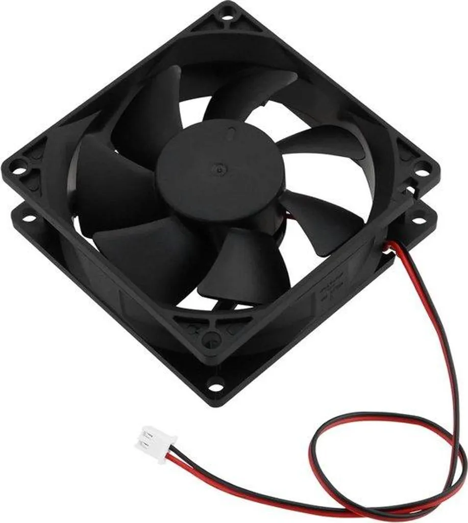 Ventilateur 12V 80mm à Double Roulement à Billes - Durabilité Durable