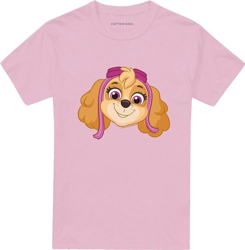 Paw Patrol - T-Shirt für Herren/Damen Uni TV21725 (S) (Pink)