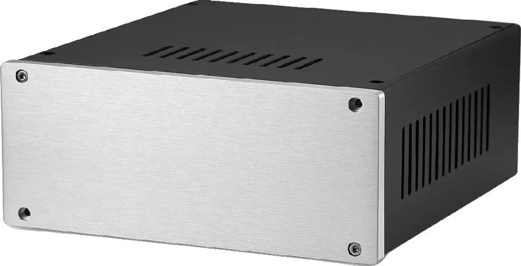 Boîtier amplificateur compact en alu avec montage facile sans effort
