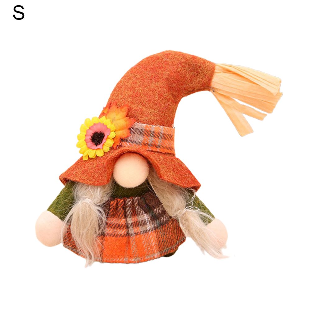 Gnome Toy auf auffällige super weiche Stoff schöne Zwerg gesichtsloser Puppe für Zuhause-Gelb ,Größen:S