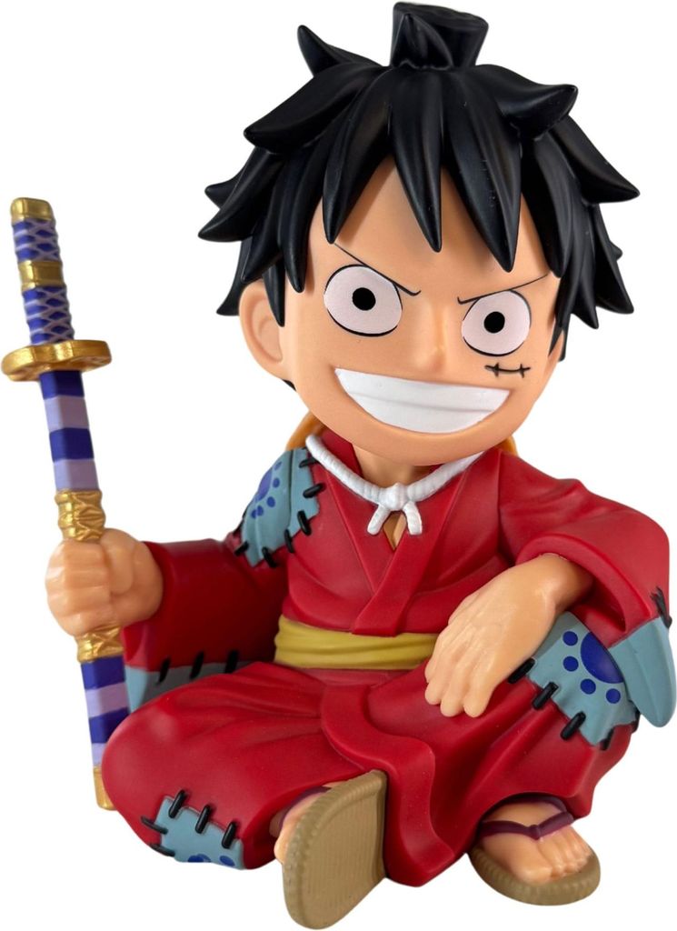 Skarbonka Luffytaro One Piece - wysoka jakość, licencjonowany produkt, 15 cm