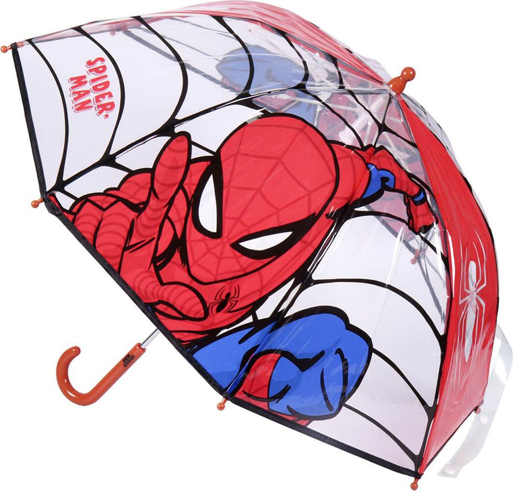 Spider-Man Roter Regenschirm 100 % POE