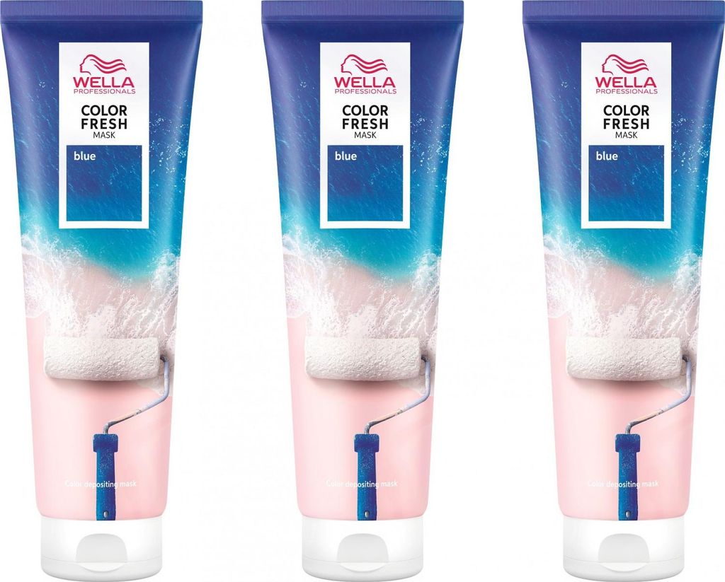 Color Fresh Mask Blue 3x150 ml Produktbild 