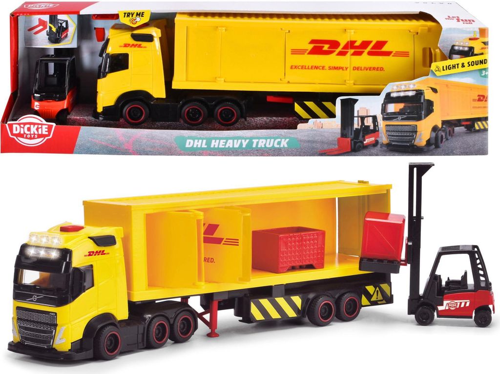 Simba Dickie DHL Truck 203747018 Zdjęcie produktu 