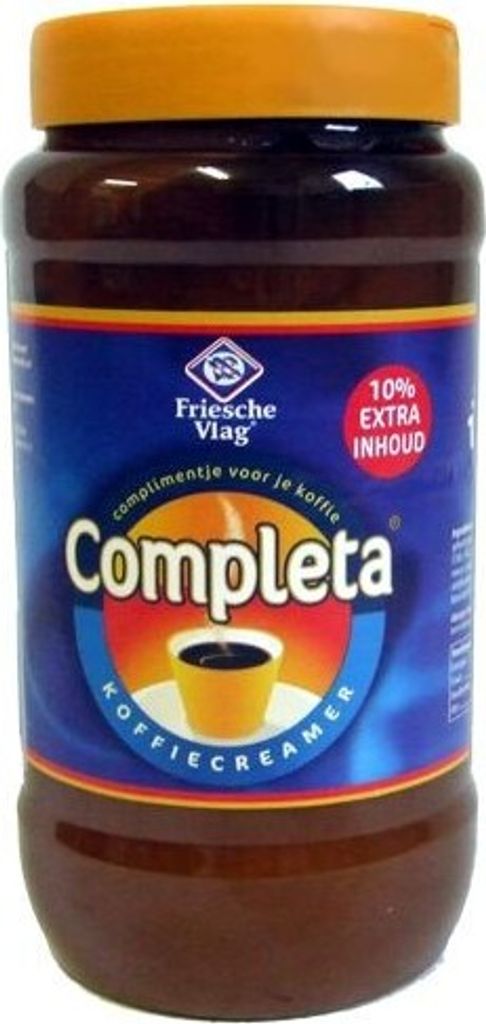 Friesche Vlag - Friesche Vlag Completa Kaffeeweißer, 440g-Glas
