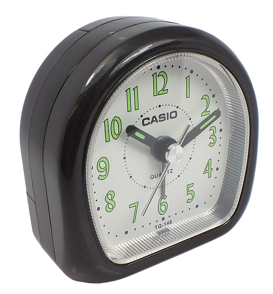 Casio Budzik Analogowy Czarny Codzienny Budzik Neo Zdjęcie produktu 