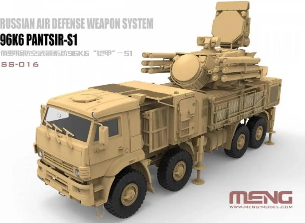 Maquette Pantsir-1 96K6 russe 1:35, kit complet sans bavure