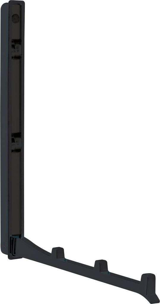 Siro Klapphaken L= 177 mm LA= 64 mm Schwarz matt Produktbild 