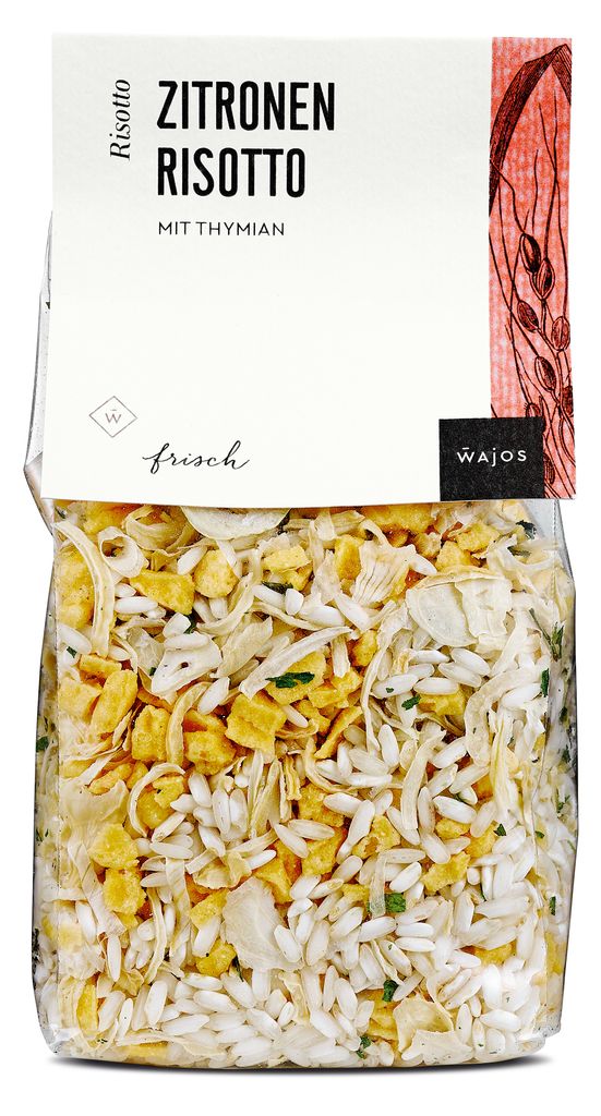 Wajos Zitronen Risotto mit Thymian 300g Produktbild 
