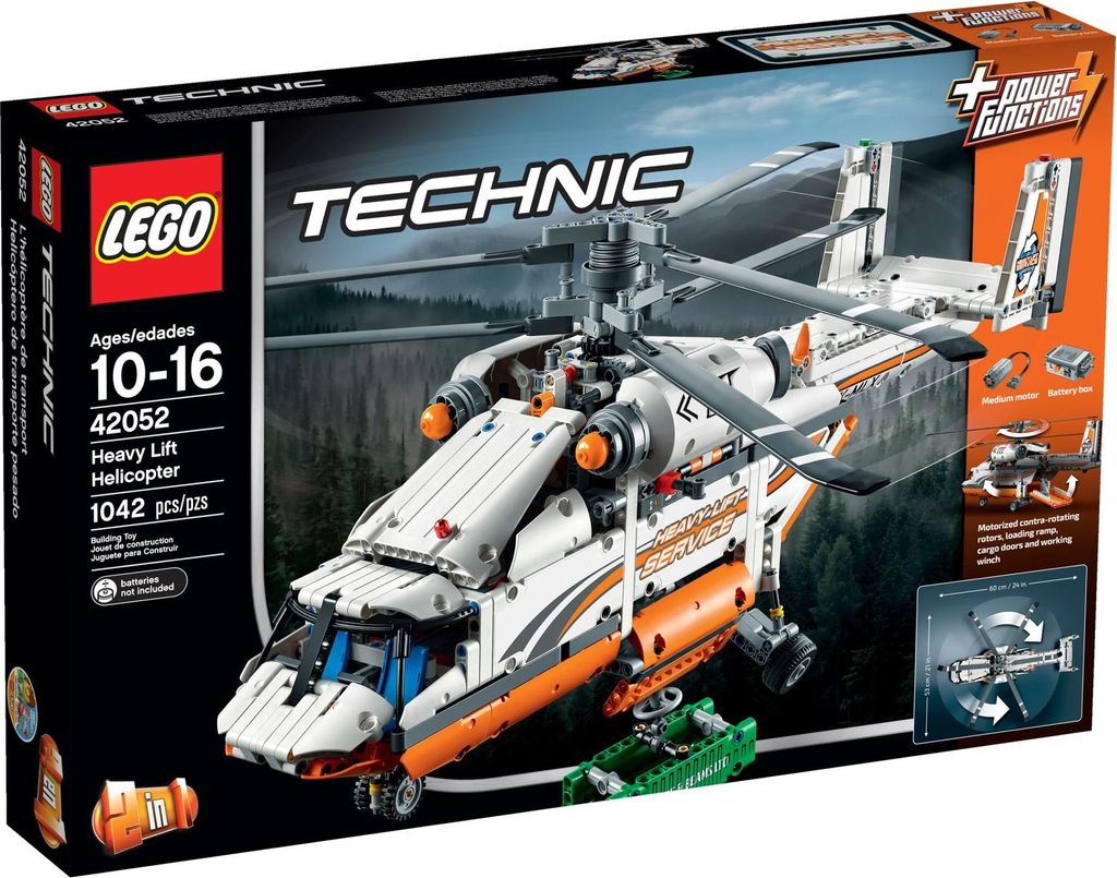 LEGO® - Technic, Schwerlasthubschrauber; 42052 Produktbild 