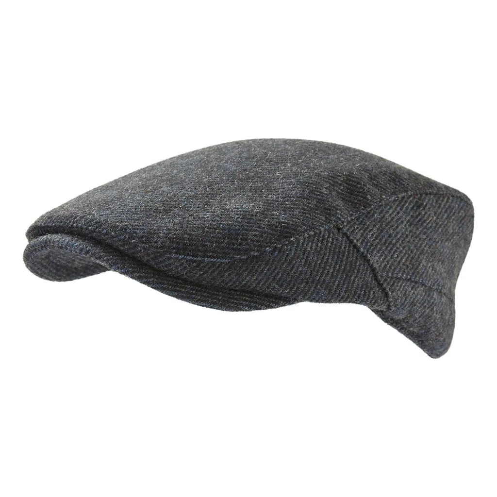 Casquette de Marche Homme Bleue Style Anglais pour Sorties Extérieur