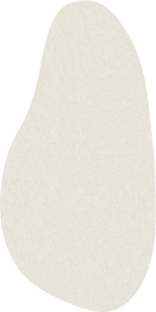 Möbel Teppich "HUARTE" Kurzer Flor Weich und Waschbar Creme 100x200 cm - Designerteppiche 4103769