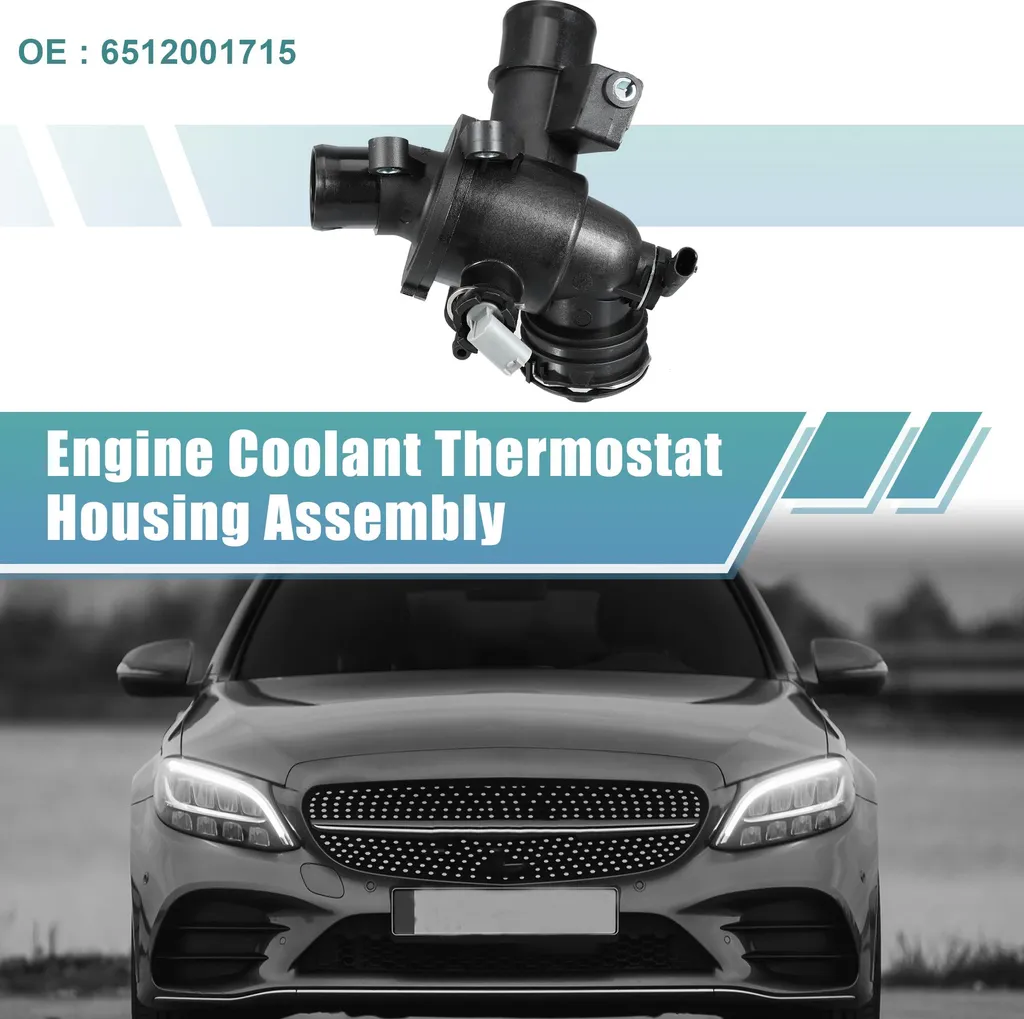 Thermostat d'Eau avec Boîtier 6512001715 Mercedes W204 OM651 Diesel