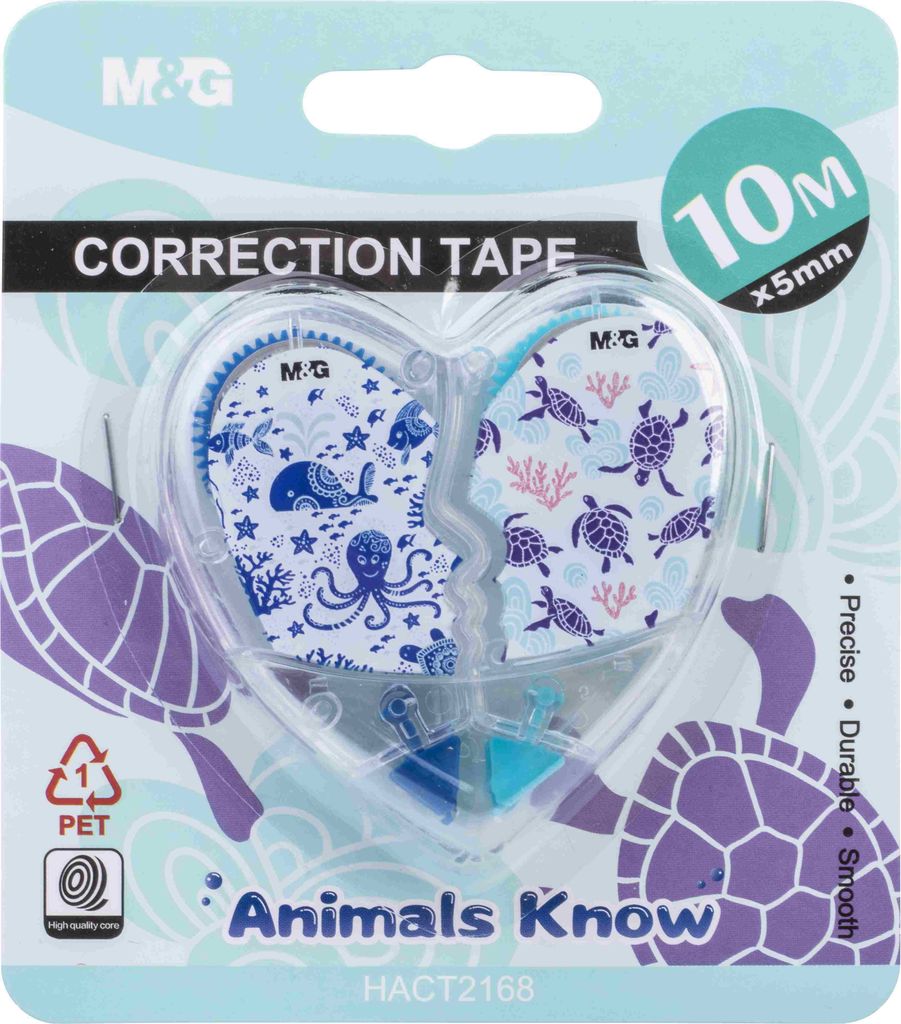 Korektor w taśmie Animal Planet 5 mm x 5 m, 2 sztuki