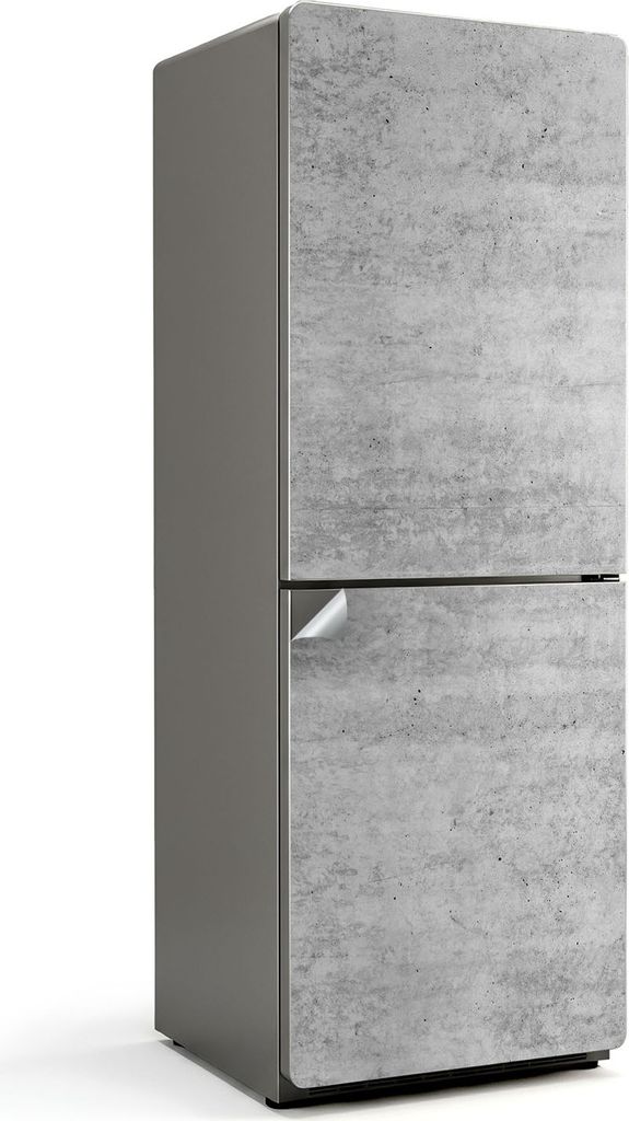 Blumenmuster mit Zweigen – Kühlschrank Aufkleber – Klebefolie Kühlschrank – Kühlschrank Nachbildung – Kühlschrankfolie selbstklebend ...