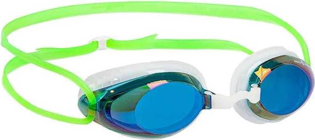 Madwave Honey Rainbow Schwimmbrille Mit Spiegelglas Grün Herren,Damen Grün One Size