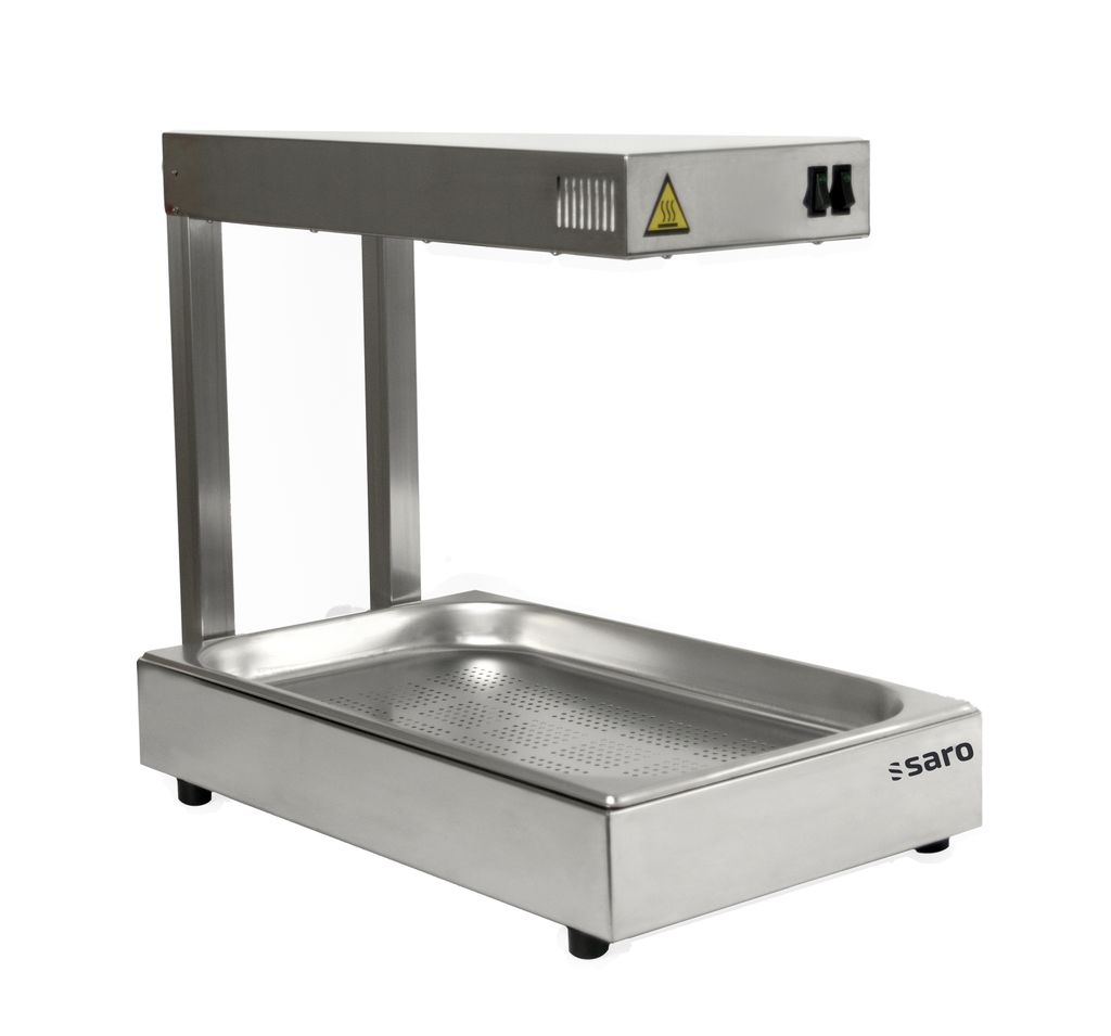 Wärmebrücke Modell BRUCE – Gastronomie Buffetwärmer Edelstahl GN 1/1