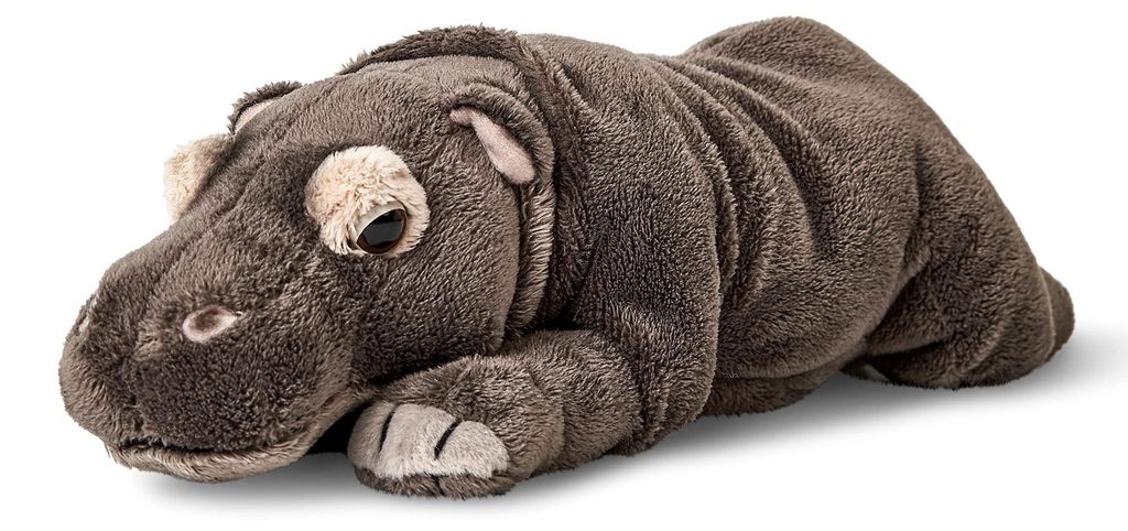 Uni-Toys - Nilpferd, liegend - 30 cm (Länge) - Produktbild 