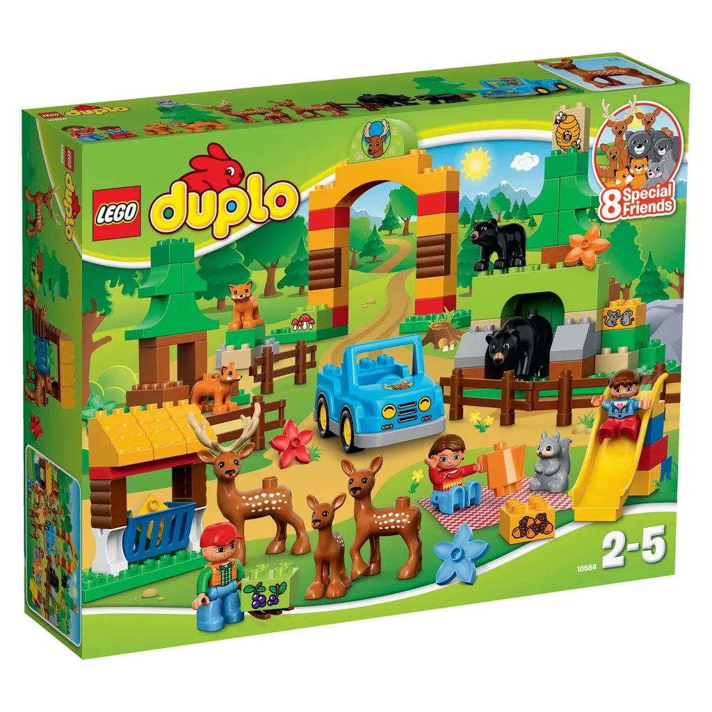 Cadeau idéal enfant : Parc Animalier LEGO DUPLO 10584 pour apprendre