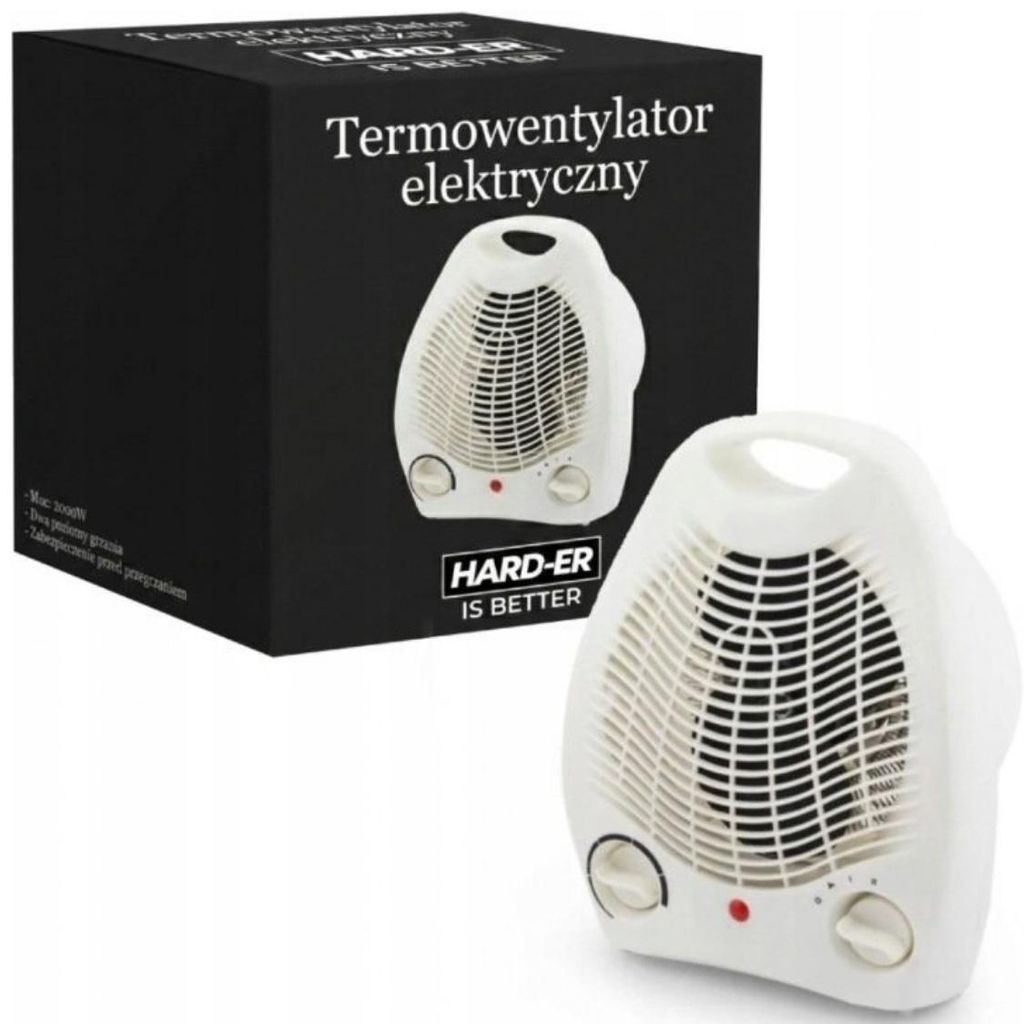 Radiateur Soufflant Électrique 2000 W Avec Thermostat 3 Image du produit 