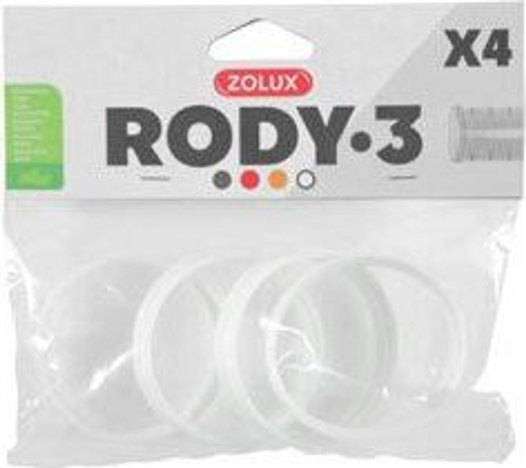 Komponenten Rody 3-Verbindungsring weiß 4St. Zolux