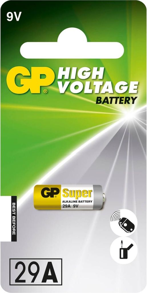 Pile alcaline 29A 9V pack de 1 Image du produit 