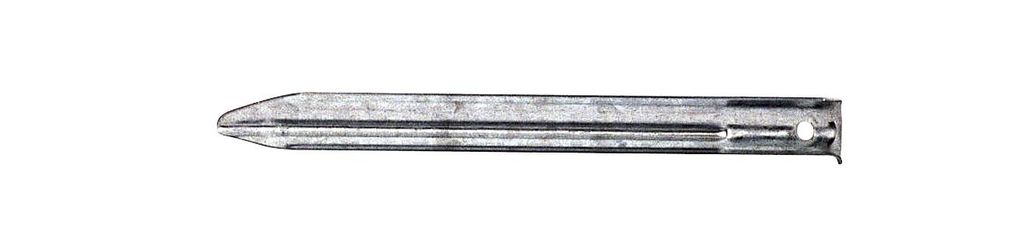 BasicNature Stahlblechhering, halbrund 30 cm 6 Stück, Blisterpack