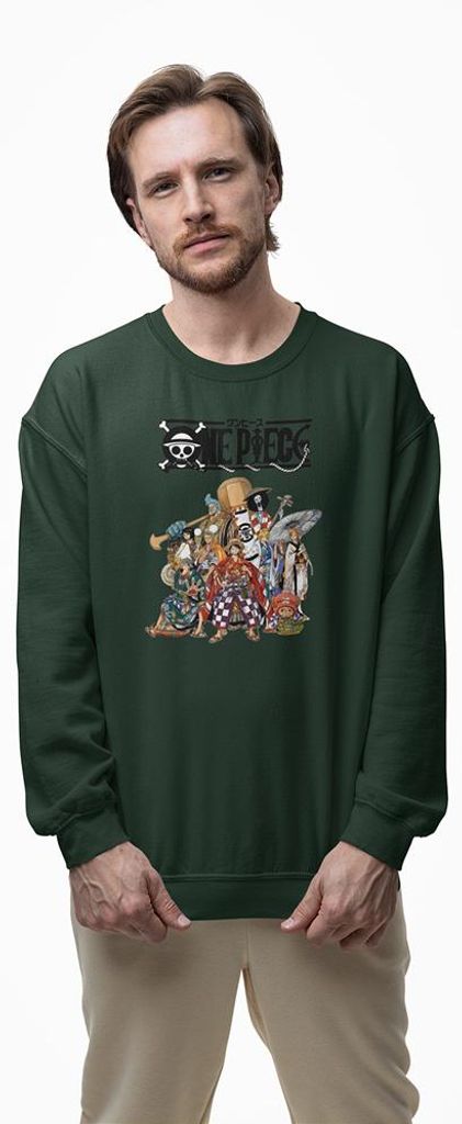 D&B Design Uni Pullover SWMO00038 OnePiece Waldgrün-Größe Produktbild 