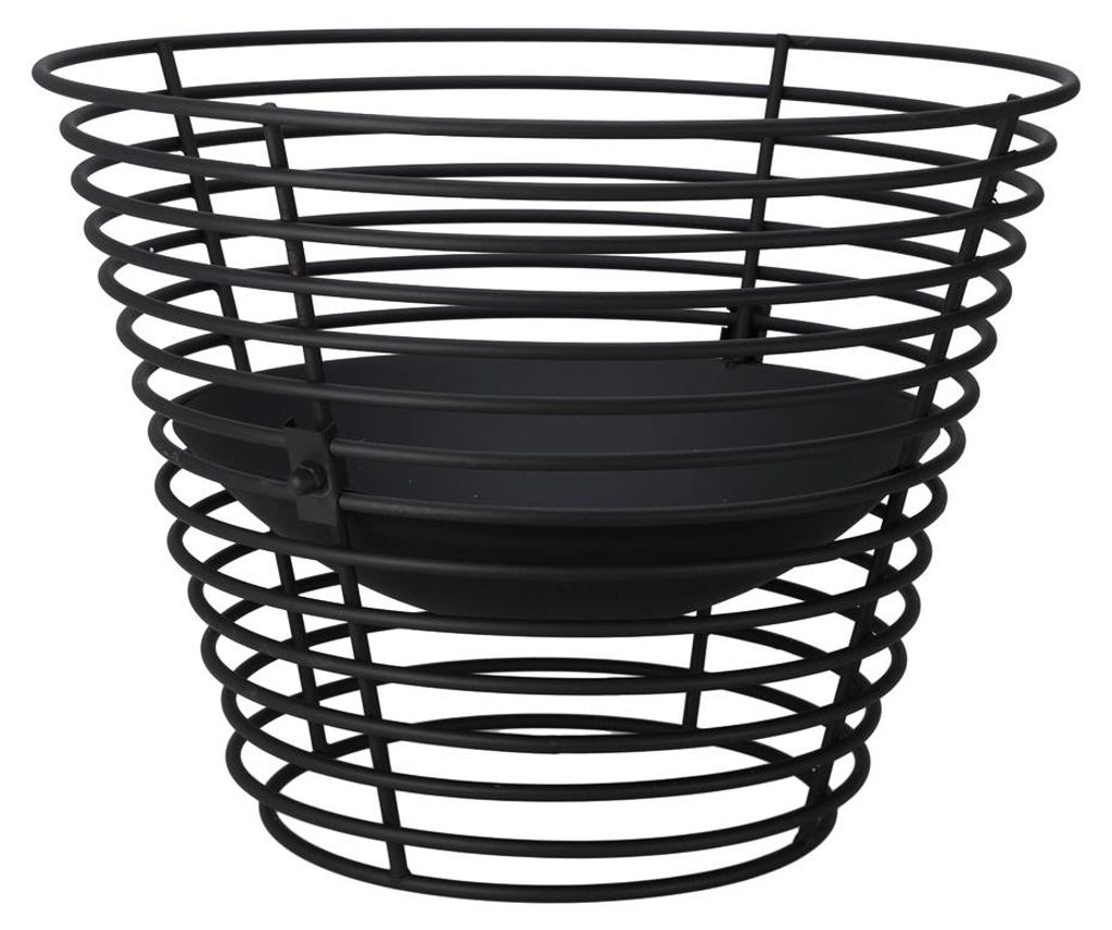 Misa na oheň Kôš na oheň 53x40cm Ohnisko čierne Obrázok produktu 