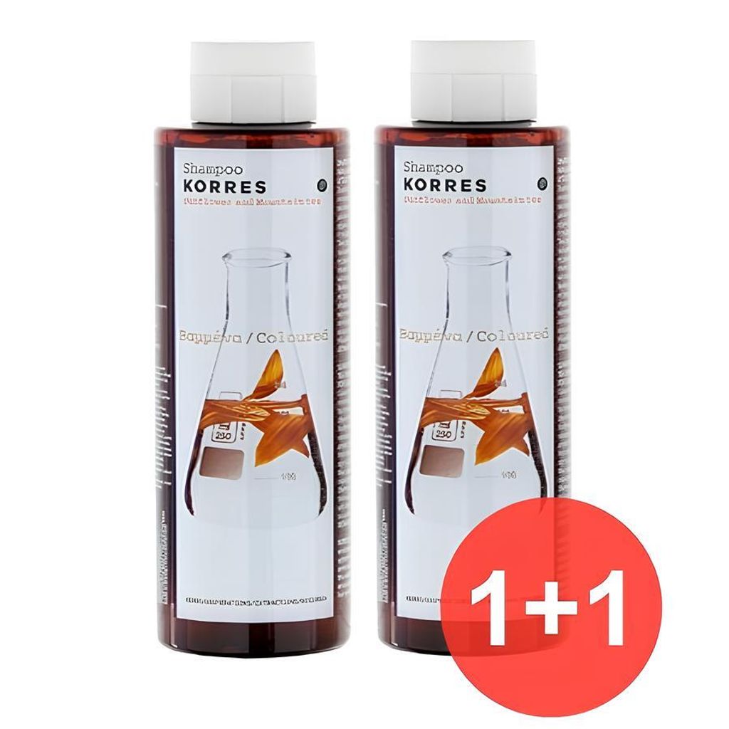 KORRES Sonnenblumen- & Bergtee-Shampoo für coloriertes Haar Produktbild 