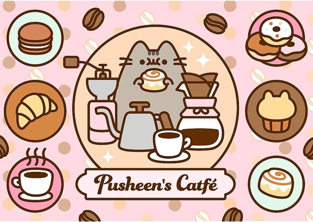 Trefl - Puzzle Pusheen ́s Café - 500 dielov