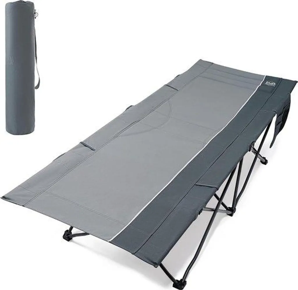 Lit de pêcheur et jardinage XXL 150 kg - Idéal pour tente et bivouac