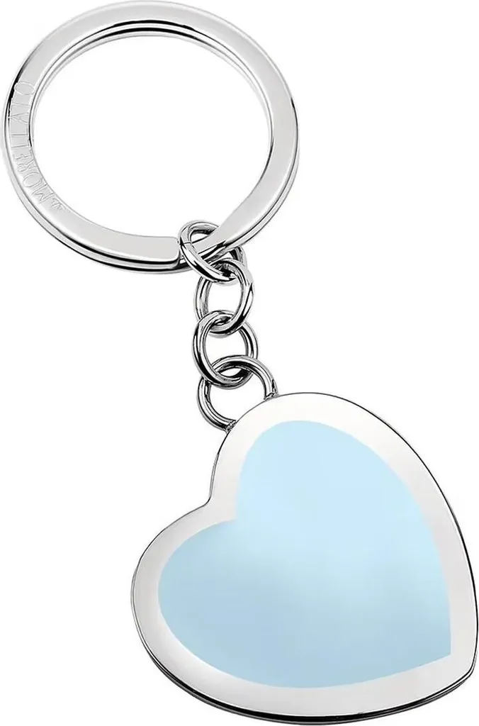 Portachiavi Morellato Love SD8522 Argenté in Acciaio 316L con Cuori