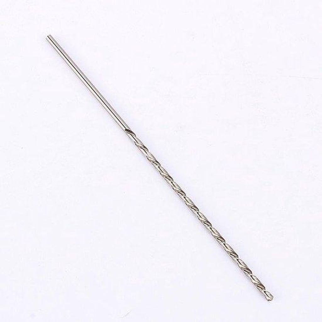 Metallbohrer 3 mm - Extra 160 mm - Spiralbohrer - Rechte Bohrschacht - Für Hölzer Aluminium Kunststoff