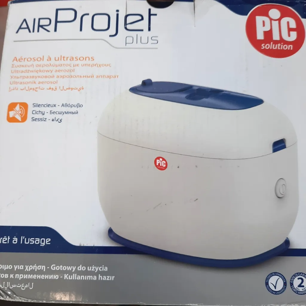 Nébuliseur Ultrasonique AirProjet Plus Pic Solution Haute Performance - 18