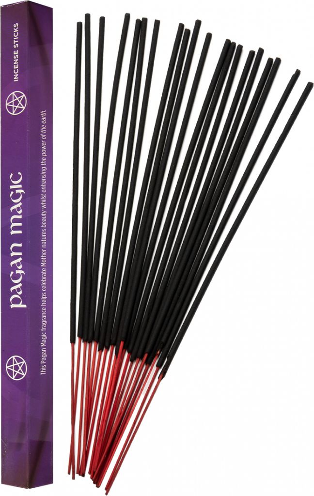 20 Stück Pagan Pentagram Räucherstäbchen als Gothic Wohnaccessoire