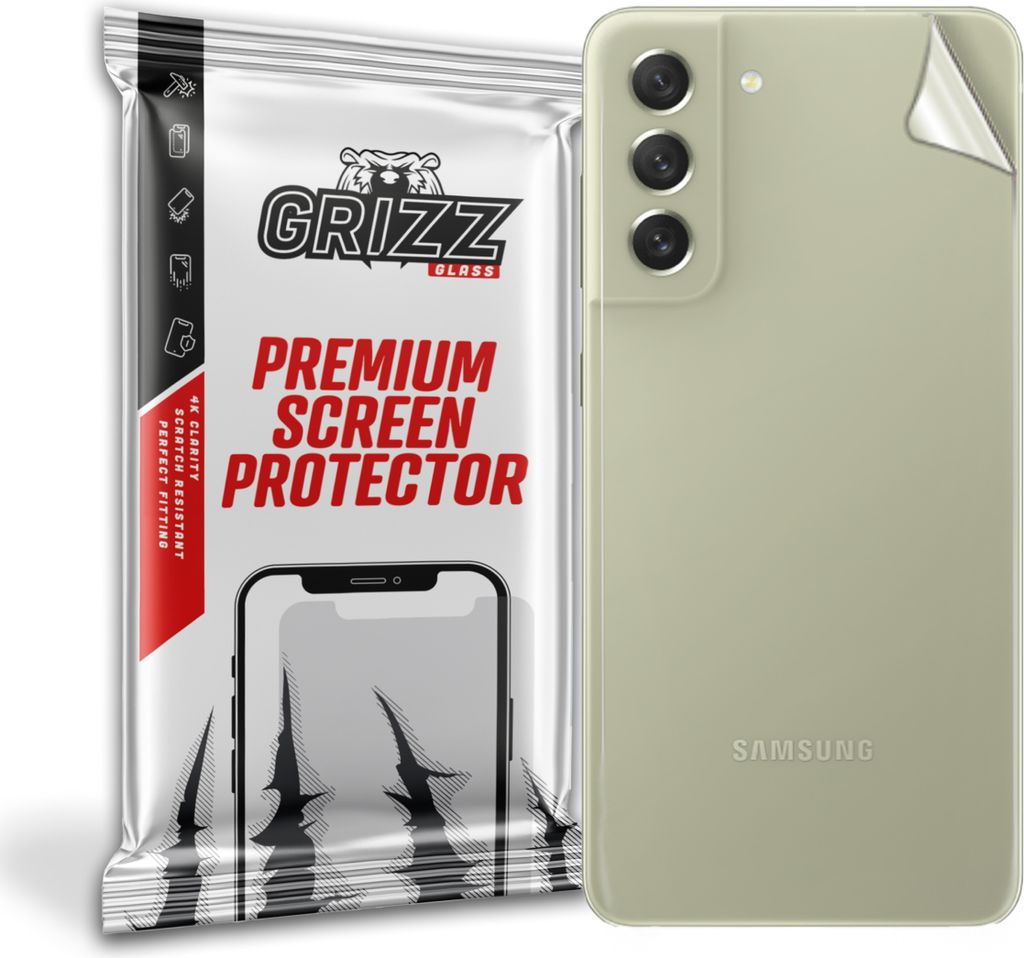 Folie für die Rückseite GrizzGlass SatinSkin für Samsung Galaxy S21 FE