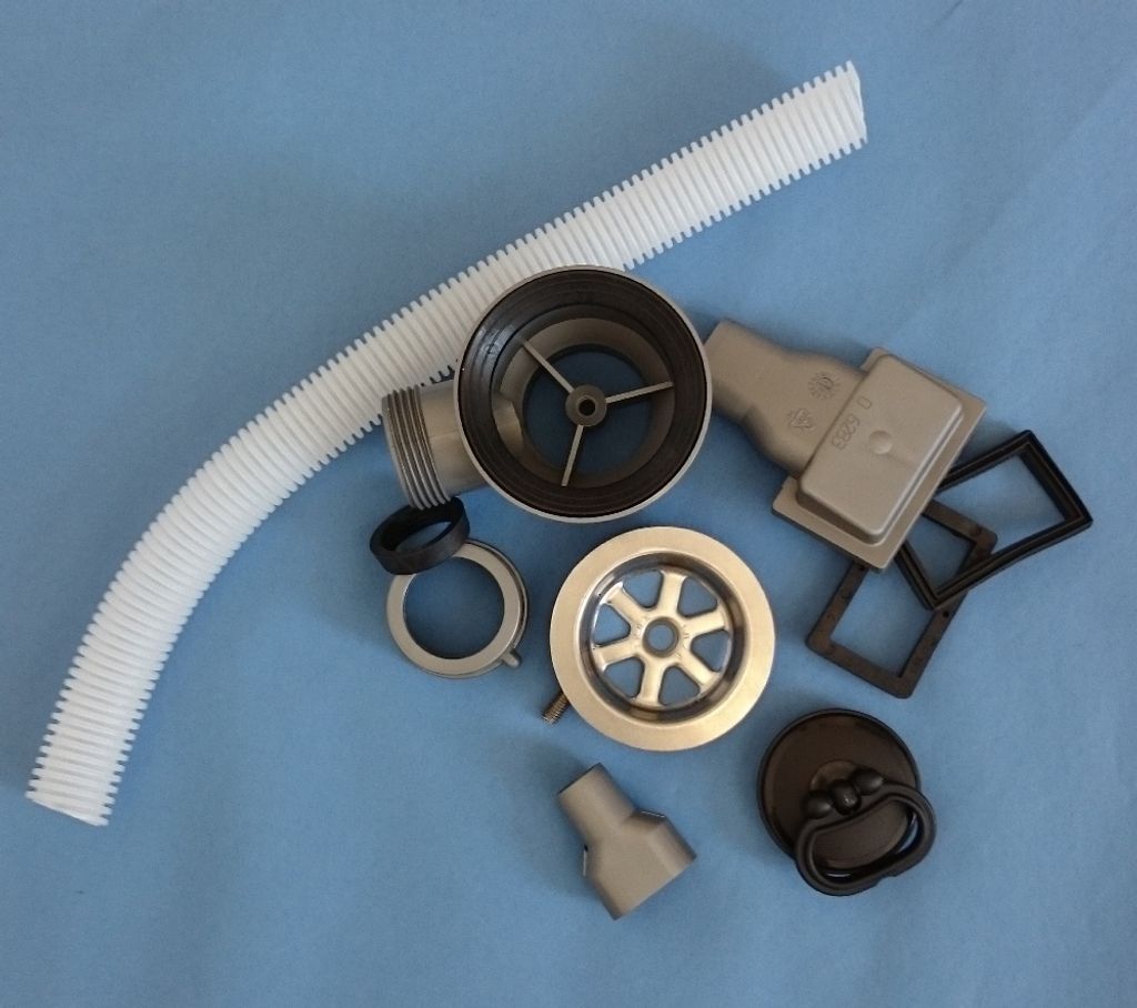 Ab- und Überlaufgarnitur, Zubehör, 11/2", für Standard S1, S2 und S8