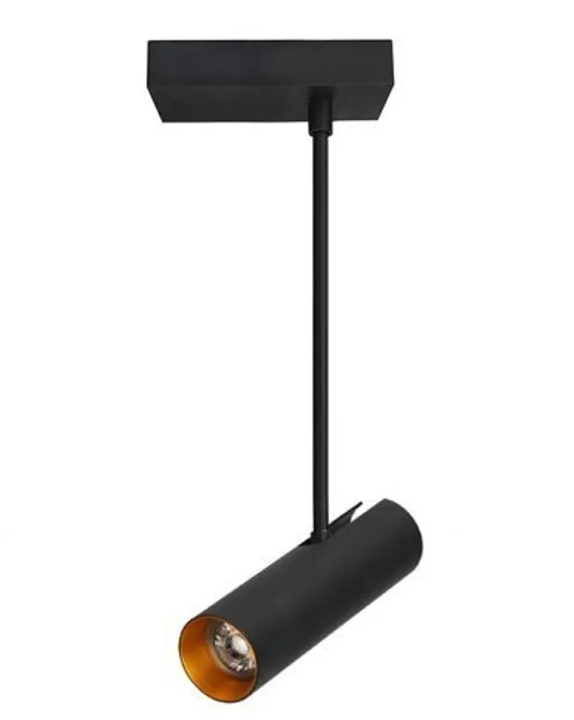 Luminaire de Salon Moderne AZzardo Lens Square Noir pour Ambiance Chic