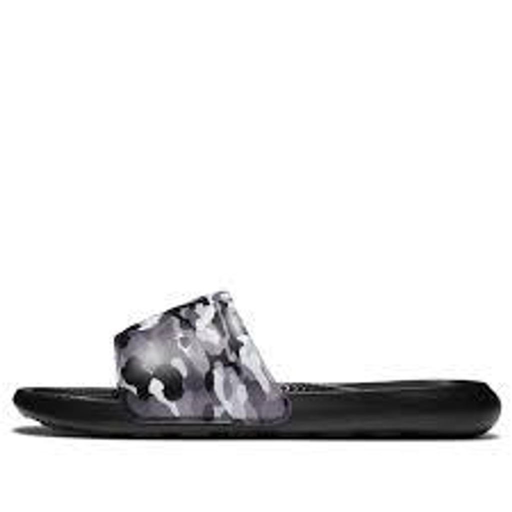 Nike Victori One Slind Print - Black/grey Fogg - Badeschlappe Grösse 49
