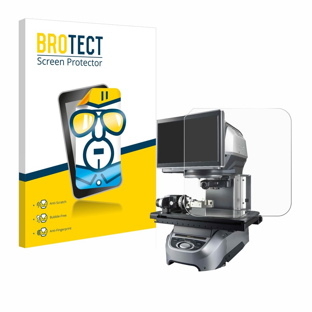 Für Keyence IM-7020 Glasplatte Schutzfolie BROTECT Displayschutz Display Schutz Folie Klar Transparent