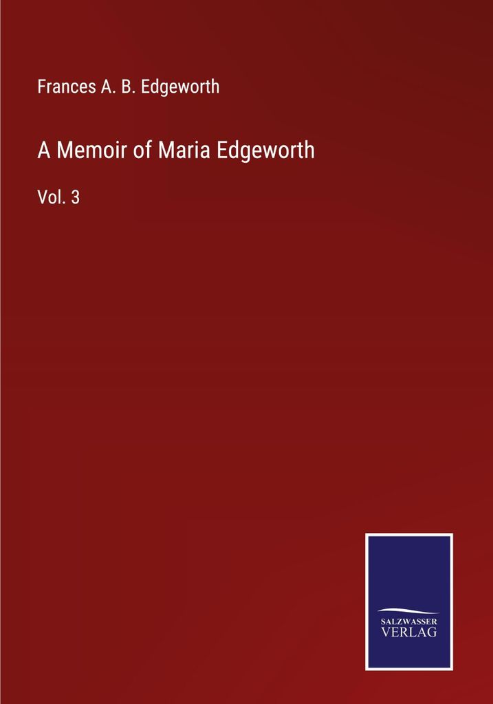 A Memoir of Maria Edgeworth