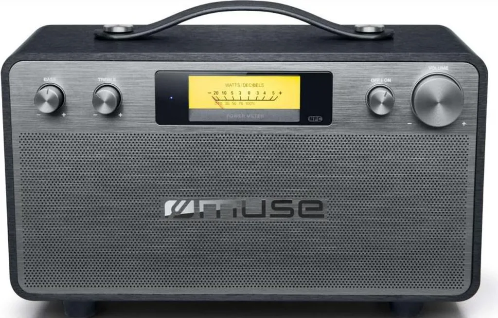 Muse M670BT Enceinte Bluetooth Noire Idéale pour Soirées et Usage Extérieur